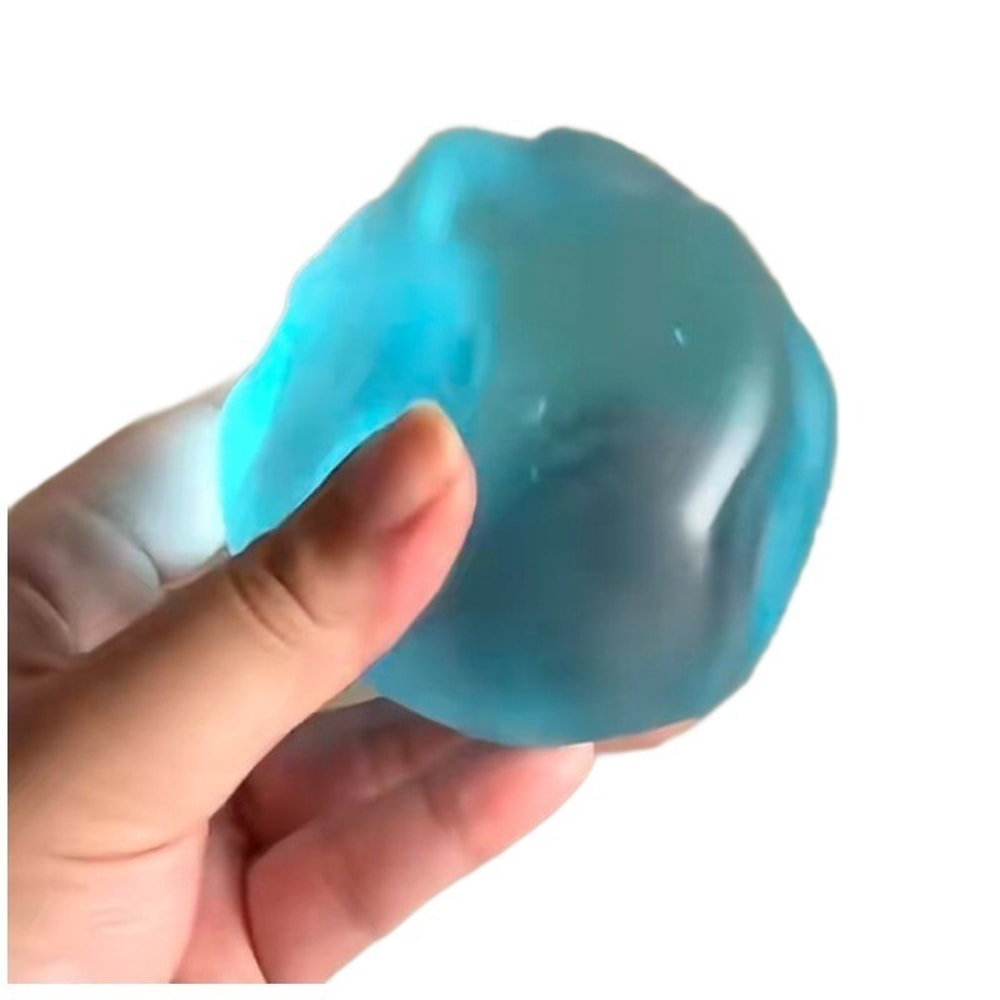 Blue Maltose Stress Relief Squishy Toy Slow Rebound Sensory Fidget For Anxiety Focus 4