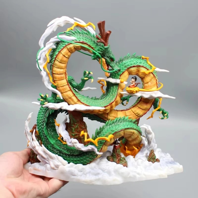 Dragon Ball Z Shenron & Goku Collector Statue Anime Display Figure