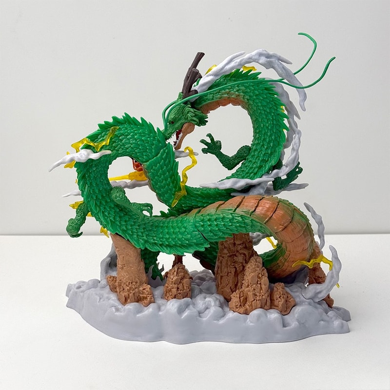 Dragon Ball Z Shenron & Goku Collector Statue Anime Display Figure