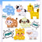 Animal Pop Bubble Fidget Toy Set For Kids Adults Sensory Stress Relief Party Favors 6