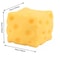 Jumbo Cheese Stress Ball Slow Rebound Fidget Toy For Anxiety Relief And Desk Fun 6