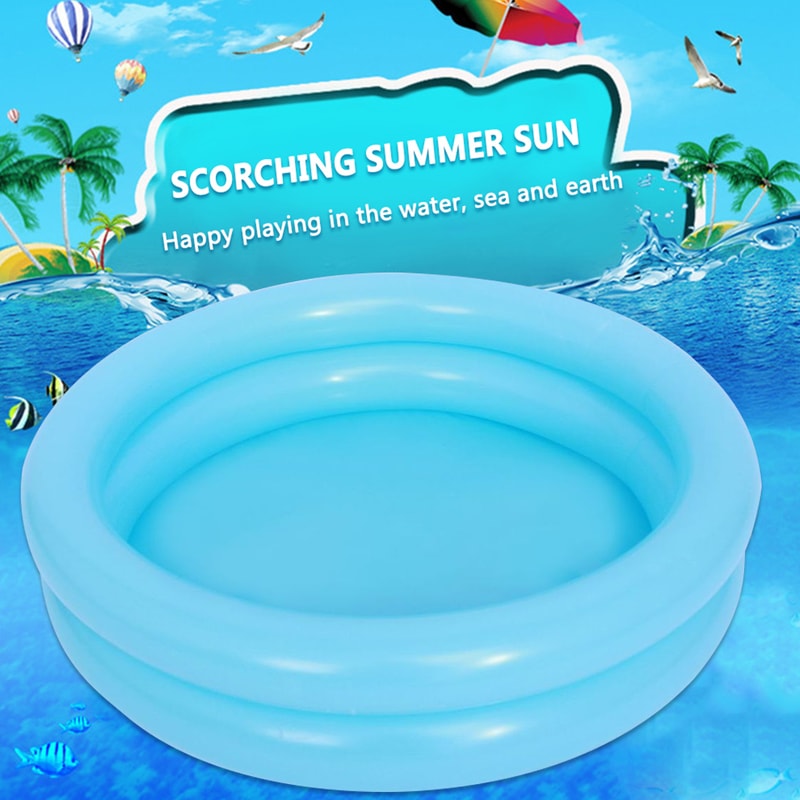 Portable Inflatable Baby Pool For Toddlers Indoor Outdoor Summer Splash Tub 2