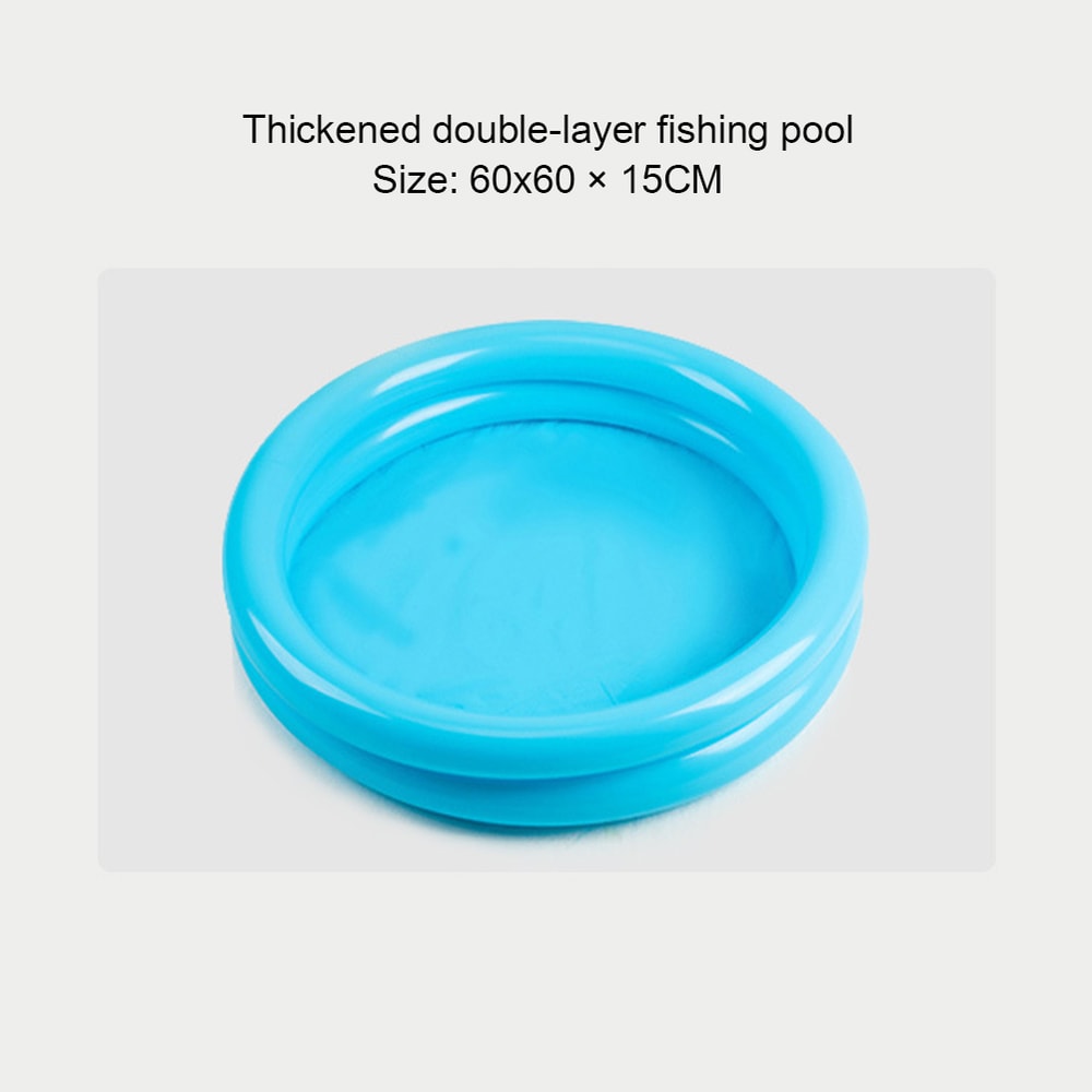 Portable Inflatable Baby Pool For Toddlers Indoor Outdoor Summer Splash Tub 4