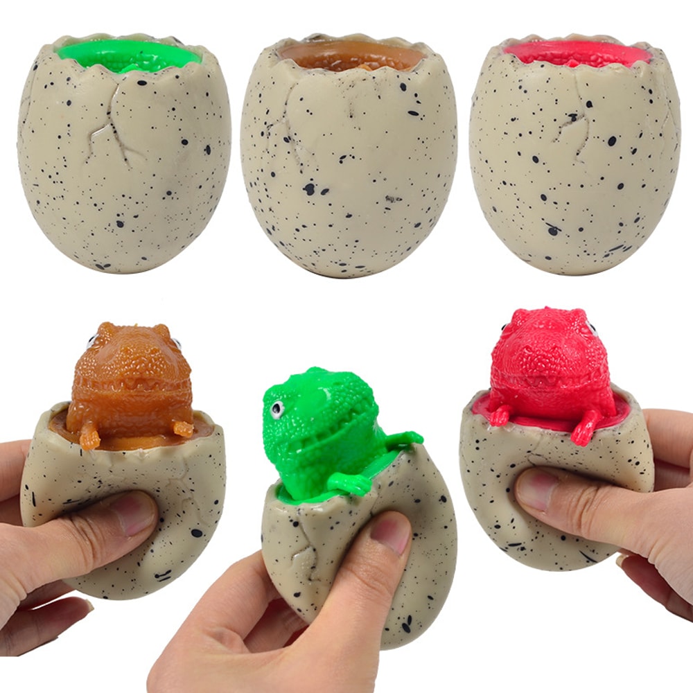 Cute Dinosaur Stress Relief Squeeze Cup Toy for Kids & Adults