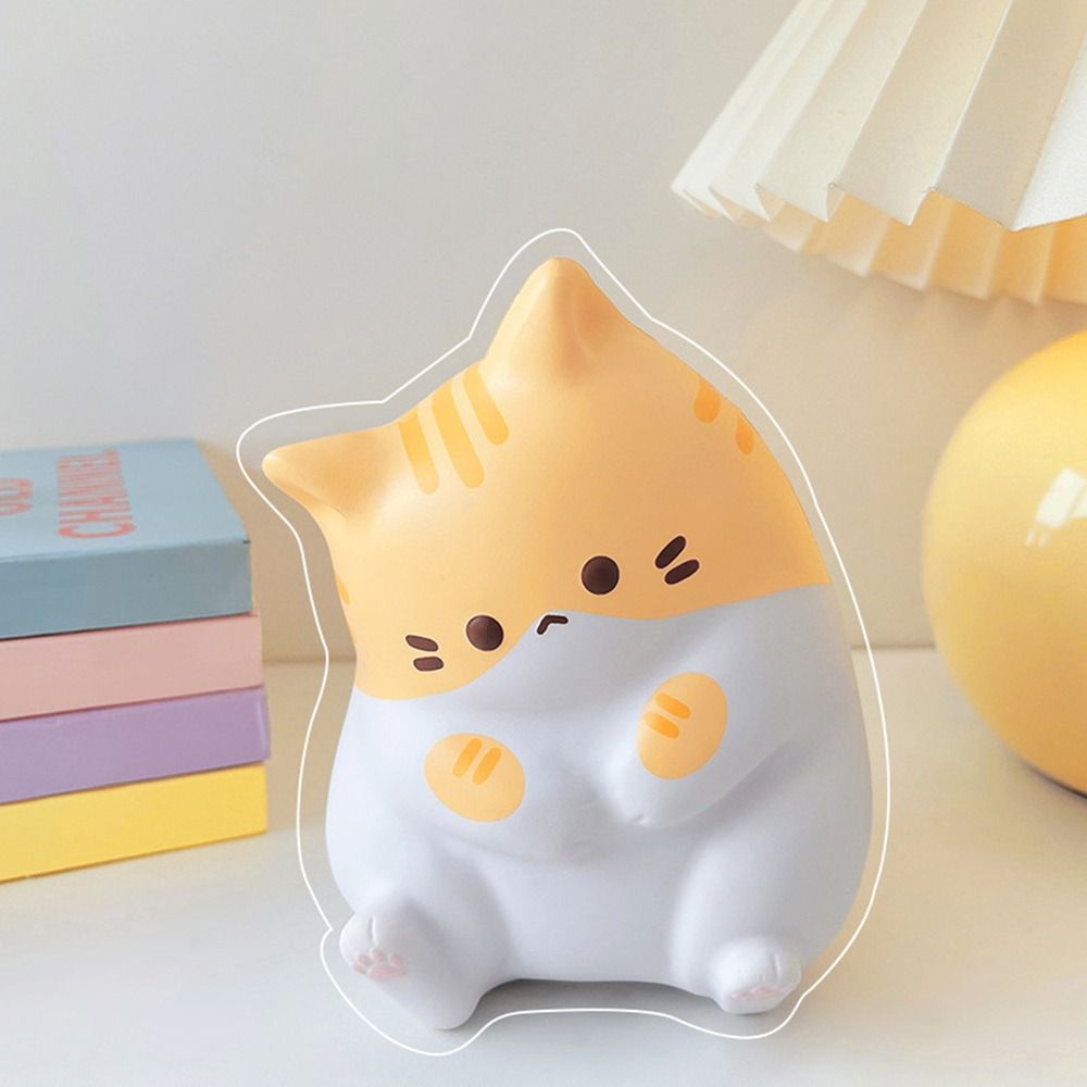 Squishy Cat Stress Relief Plush Toy for Anxiety and Sensory Relaxation