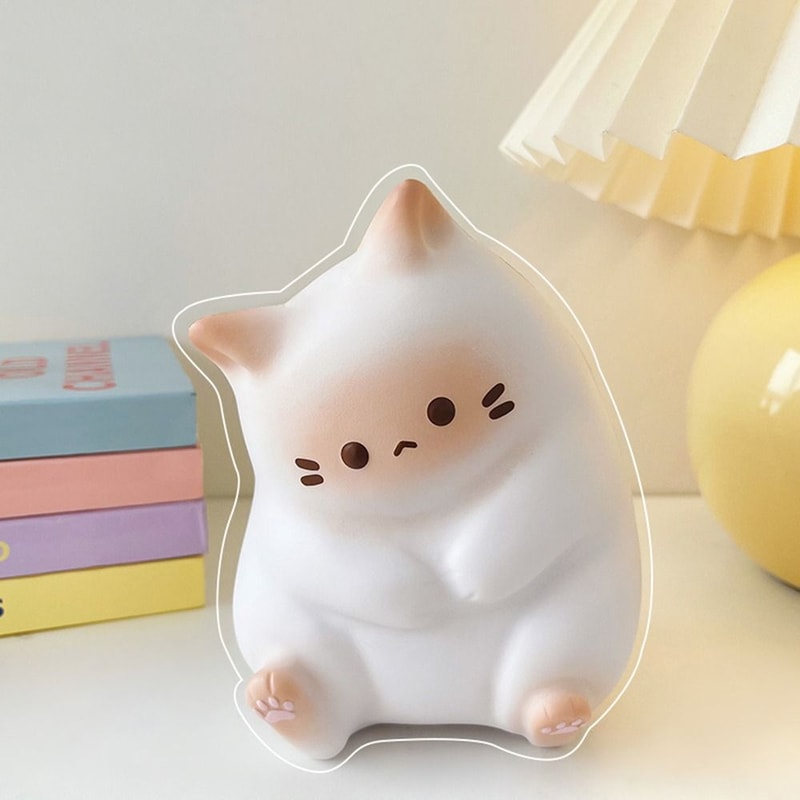 Squishy Cat Stress Relief Plush Toy for Anxiety and Sensory Relaxation