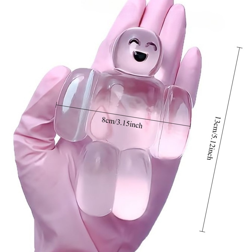 Crystal Jelly Robot Squishy Stress Relief Toy For Kids And Adults 7