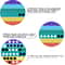 Rainbow Pop It Sensory Fidget Toy for Stress Relief and Focus