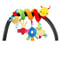 Snuggle Spiral Baby Car Seat Toy For Stroller And Crib Sensory Play 5