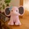 Cozy Elephant Plush Pillow Soft Kawaii Stuffed Animal Sleeping Aid for Kids & Babies