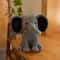 Cozy Elephant Plush Pillow Soft Kawaii Stuffed Animal Sleeping Aid for Kids & Babies