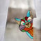 Cute Cat Peeking Window Decal Waterproof Glass Sticker for Car, Bedroom & Living Room