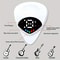 Guitar Pick Tuner for Acoustic Guitar & Ukulele with Digital Pitch Calibration