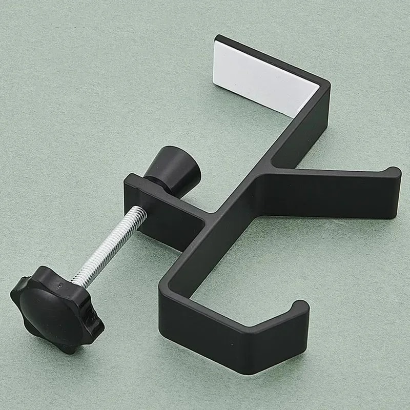 Adjustable Aluminum Desk Edge Hook for Headphones, Bags & Gaming Accessories