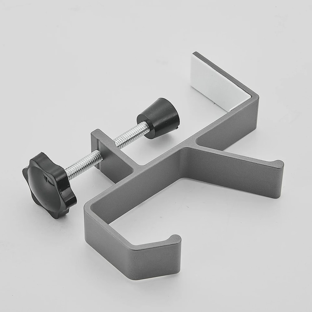 Adjustable Aluminum Desk Edge Hook for Headphones, Bags & Gaming Accessories
