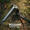 Heavy Duty Multifunction Camping Hammer With Tent Hammer Tool Nail Puller Stainless Steel Outdoor 2
