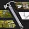 Heavy Duty Multifunction Camping Hammer With Tent Hammer Tool Nail Puller Stainless Steel Outdoor 4