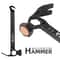 Heavy Duty Multifunction Camping Hammer With Tent Hammer Tool Nail Puller Stainless Steel Outdoor 7