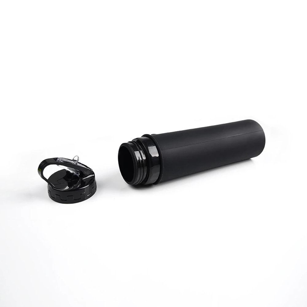 Collapsible Portable Water Bottle Leakproof Travel Sport 0