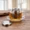Extra Fine Stainless Steel Tea Infuser for Loose Leaf Tea Strainers with Lid
