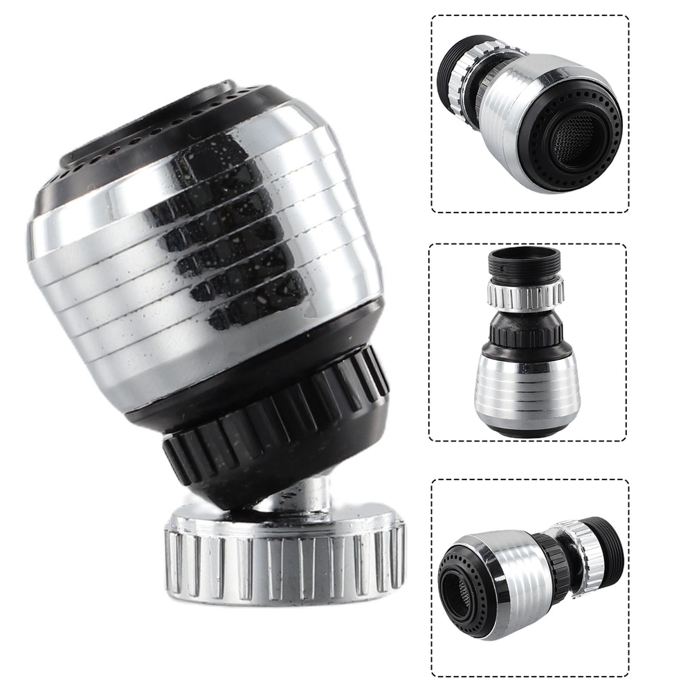 Swivel Water Saver Faucet Aerator for Kitchen & Bathroom