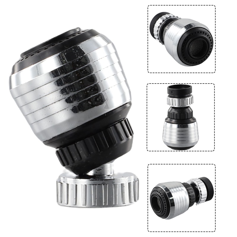 Swivel Water Saver Faucet Aerator for Kitchen & Bathroom