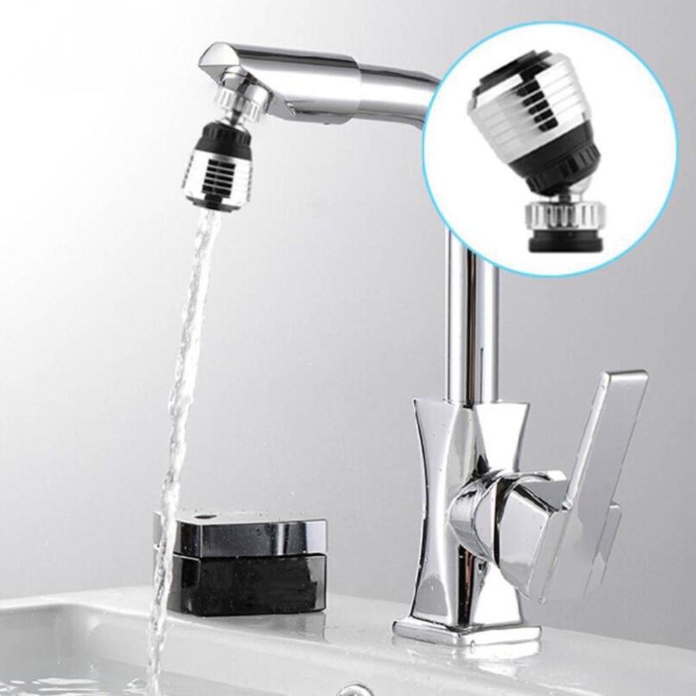 Swivel Water Saver Faucet Aerator for Kitchen & Bathroom
