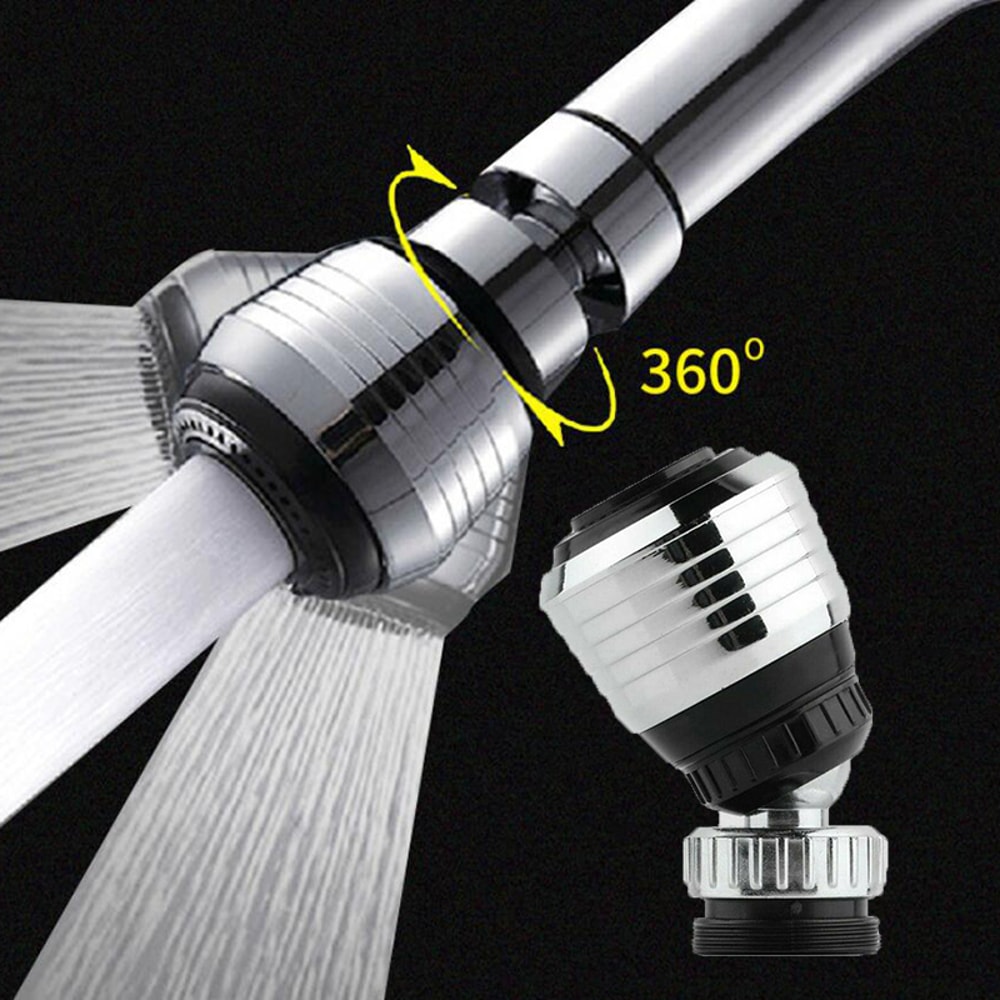 Swivel Water Saver Faucet Aerator for Kitchen & Bathroom