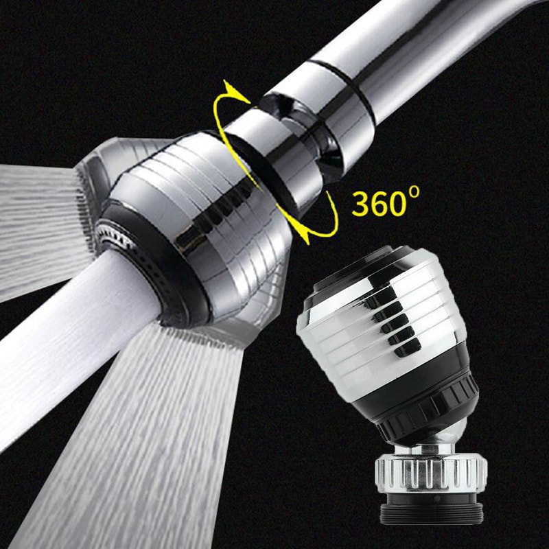 Swivel Water Saver Faucet Aerator for Kitchen & Bathroom