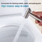 Stainless Steel Handheld Toilet Spray Kit for Bathroom Cleaning