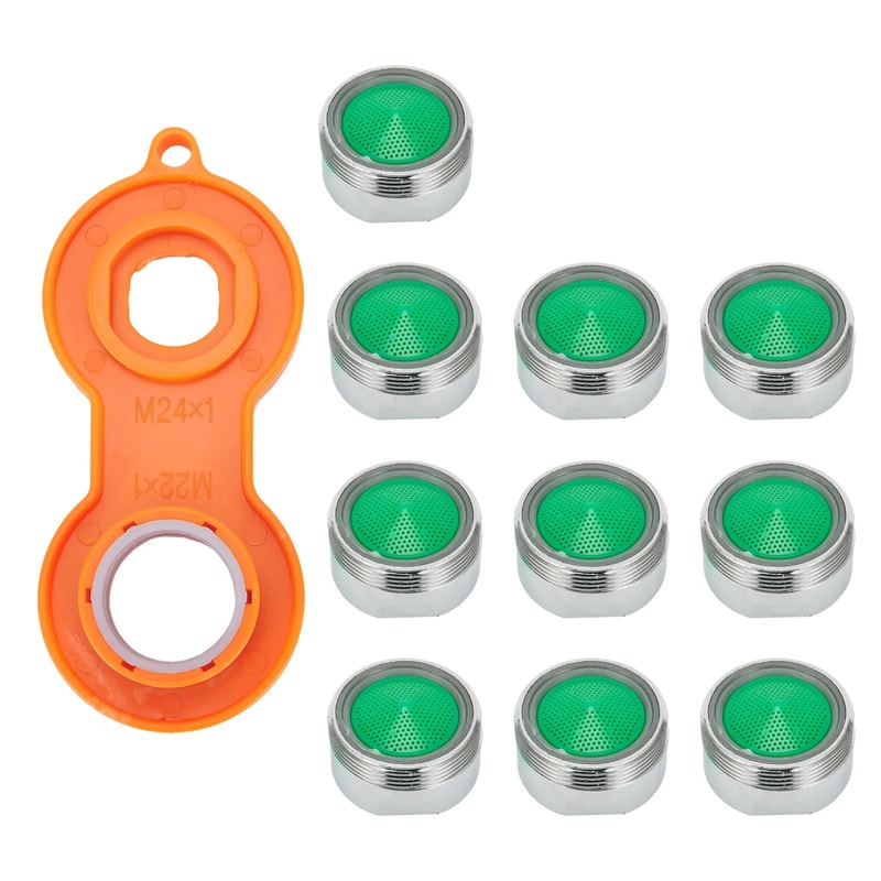 Pack Water Saving Faucet Aerator Set Multi Thread Kitchen & Bathroom Tap Filter