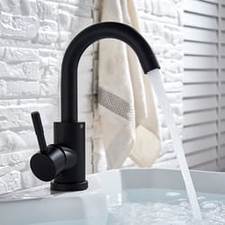 premium matt black & brushed nickel bathroom faucet sleek mixer tap for sinks