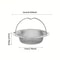 Premium Stainless Steel Bathtub Hair Catcher & Shower Drain Filter