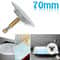 Premium Bathtub Drain Stopper for Sinks & Baths Silver Pop Up Plug