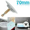 Premium Bathtub Drain Stopper for Sinks & Baths Silver Pop Up Plug