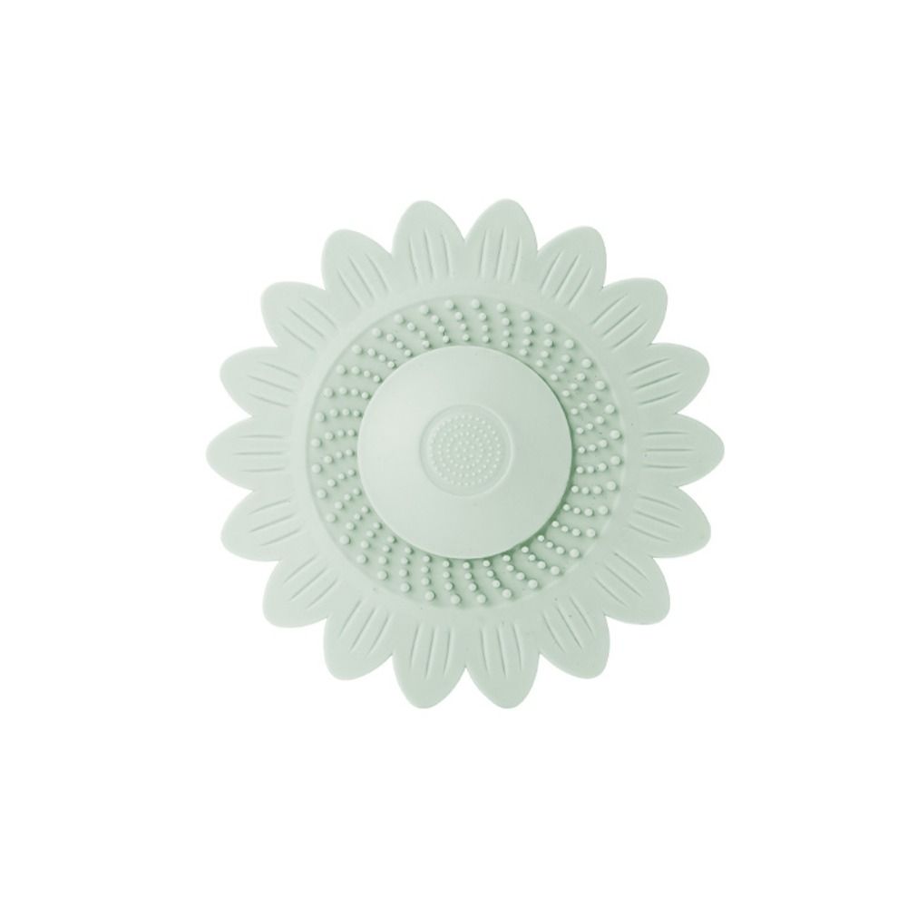 Anti Clog Silicone Floor Drain Hair Filter Cover Press Type Mat 6
