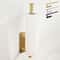 Adhesive Toilet Paper Holder Brushed Gold Stainless Steel Towel Rack