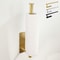 Adhesive Toilet Paper Holder Brushed Gold Stainless Steel Towel Rack