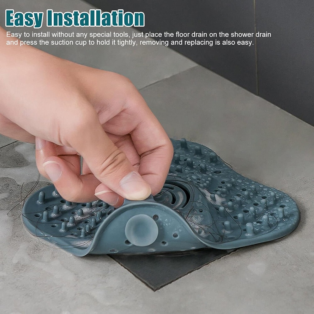 Premium Hair Catcher & Drain Strainer Shower and Sink Stopper