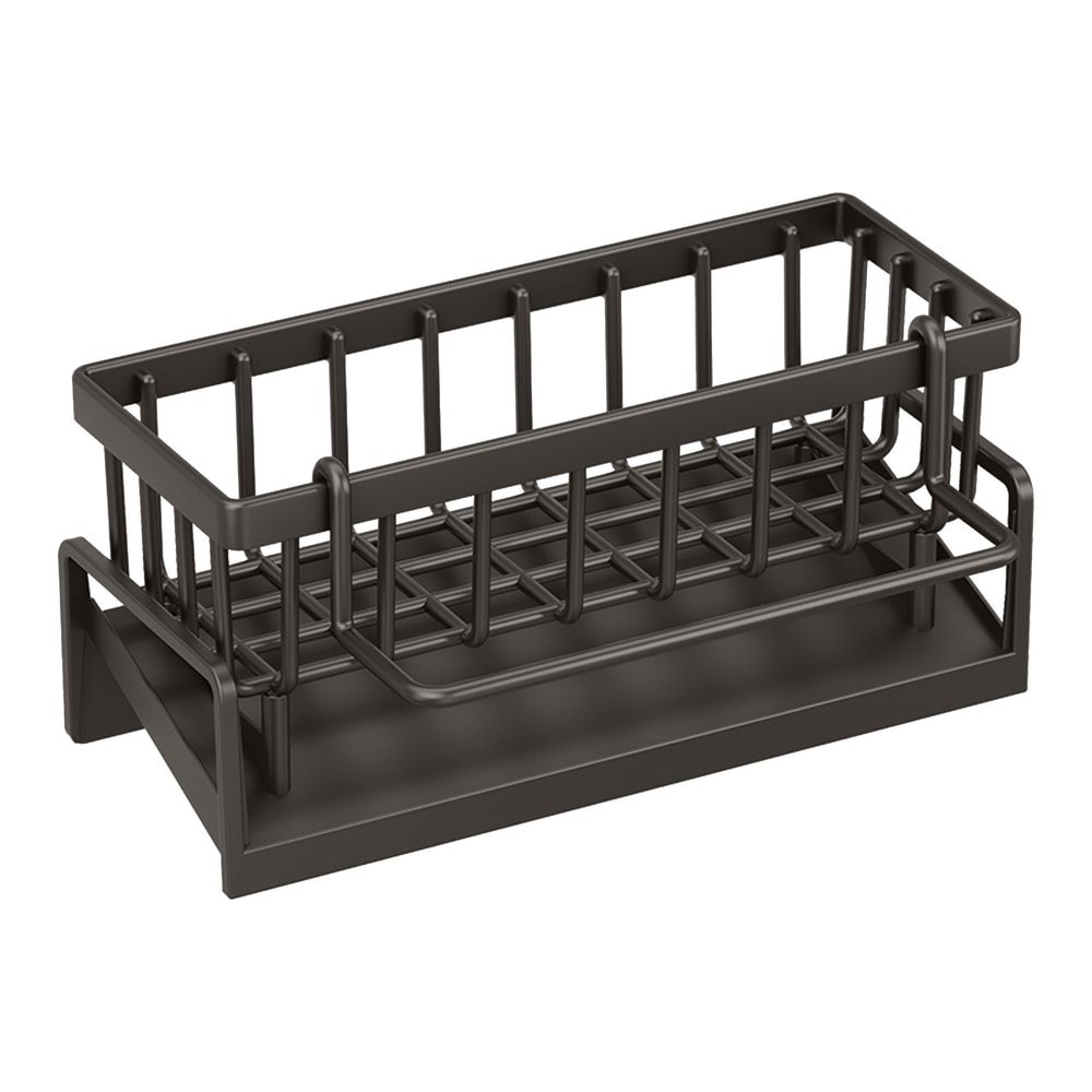 Multifunctional Kitchen Sink Organizer Rack for Sponge & Soap Storage