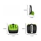 Ergonomic Black & Green Kitchen Peeler with Sharp Blade – Non-Slip Grip