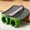 Ergonomic Black & Green Kitchen Peeler with Sharp Blade – Non-Slip Grip