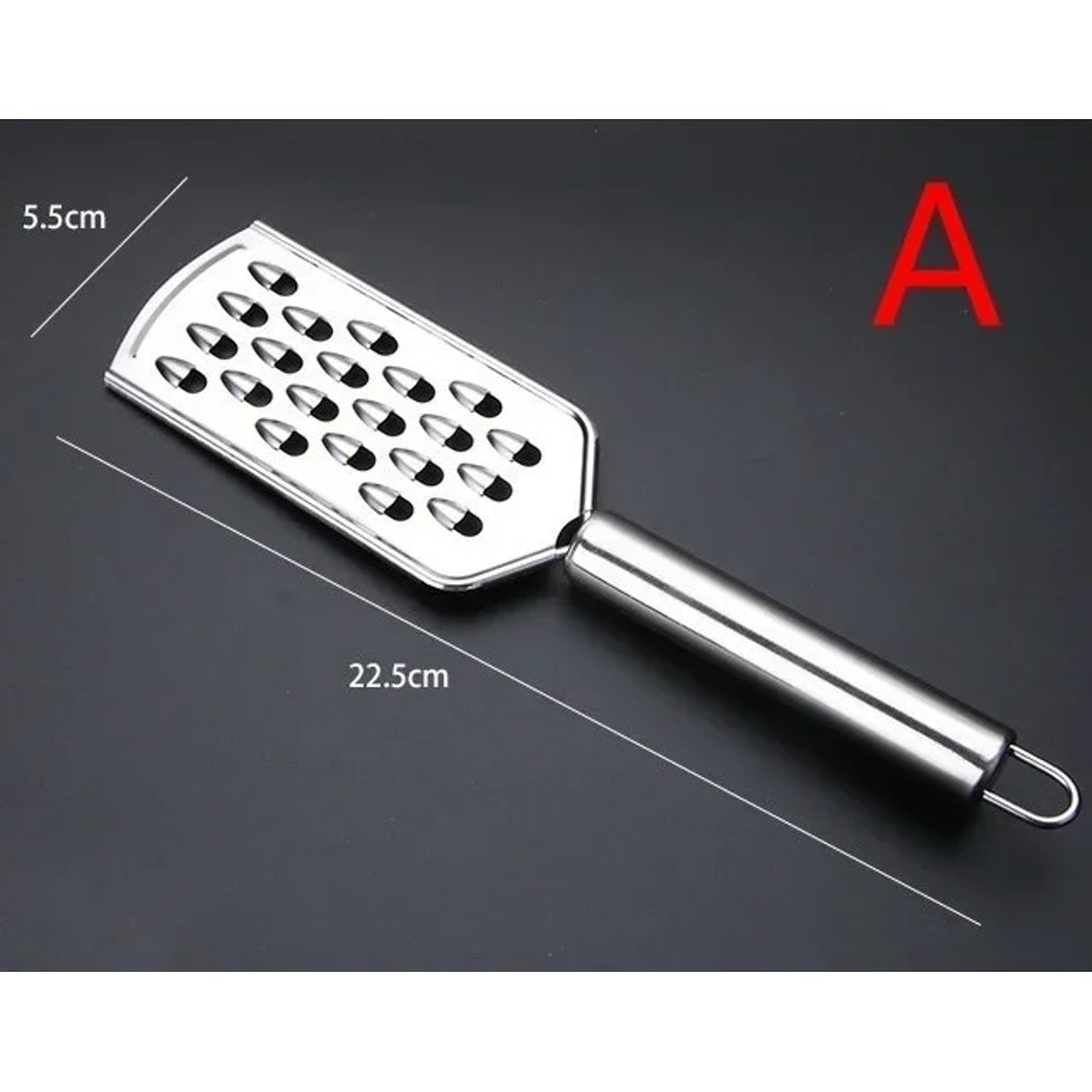 Premium Stainless Steel Handheld Cheese MultiPurpose Grater 6