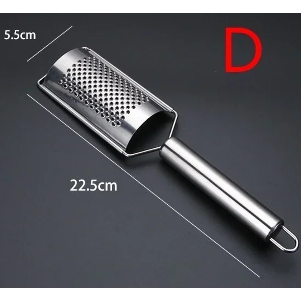 Premium Stainless Steel Handheld Cheese MultiPurpose Grater 9