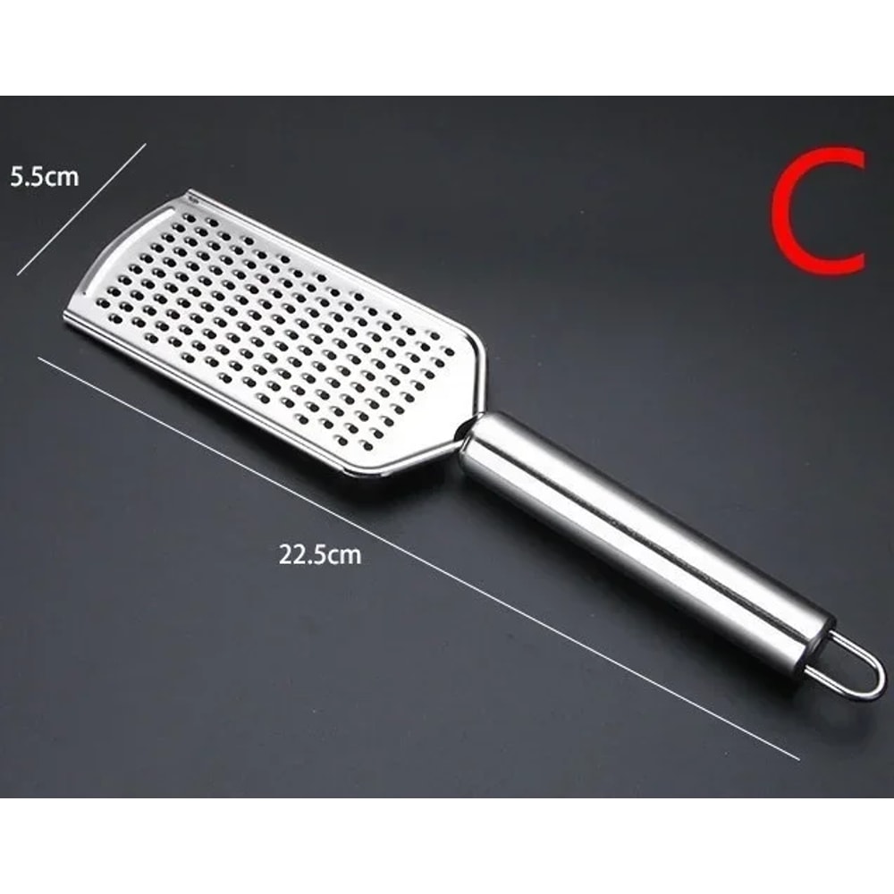 Premium Stainless Steel Handheld Cheese MultiPurpose Grater 8