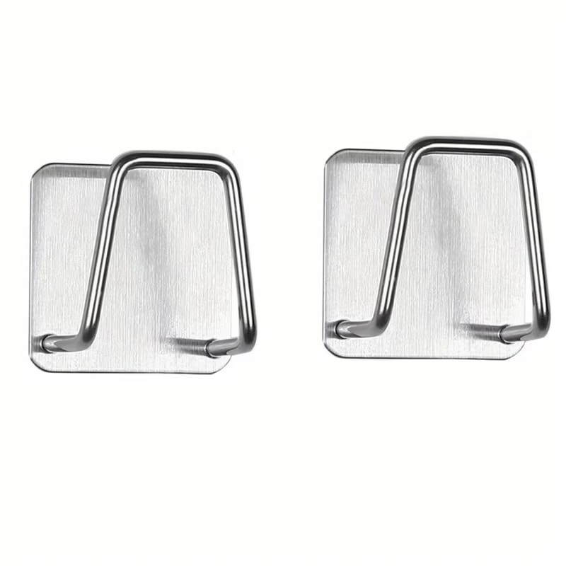Premium Stainless Steel Kitchen Sink Rack Self Adhesive Drainage Drying Rack Storage Organizer 5