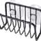Stainless Steel Sponge Holder for Kitchen Sink Wall Mounted Suction Caddy Organizer