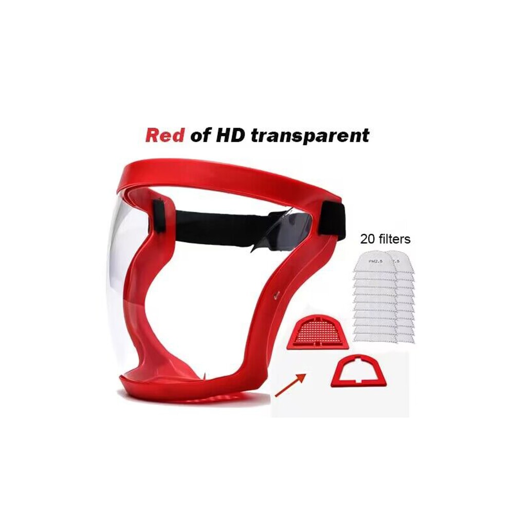 Full Face Protective Mask For Dust Oil And Splash Resistant Safety 9