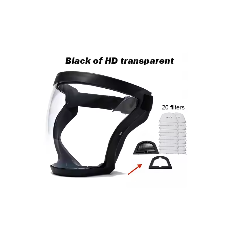 Full Face Protective Mask For Dust Oil And Splash Resistant Safety 11