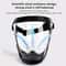 Color Transparent Full Face Shield For Safety Eye Protection 2